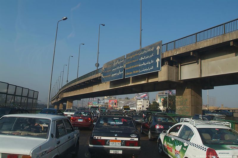 Arrived in Cairo. Congestions, traffic.